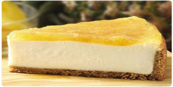 Receta tarta de queso con piña