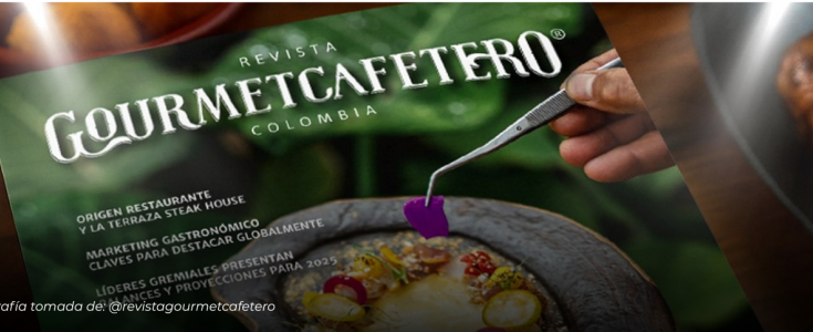 Revista Gourmet Cafetero triunfa en los Premios Receta Dorada como mejor medio nacional