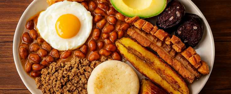 La bandeja paisa: símbolo de identidad y orgullo gastronómico colombiano