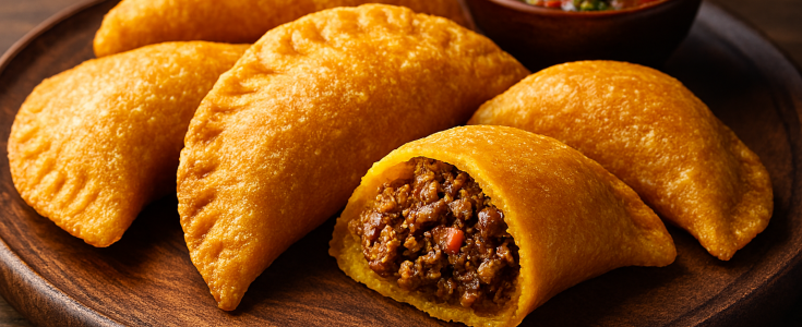Empanadas colombianas conquistan mercados internacionales: sabor caribeño que cruza fronteras