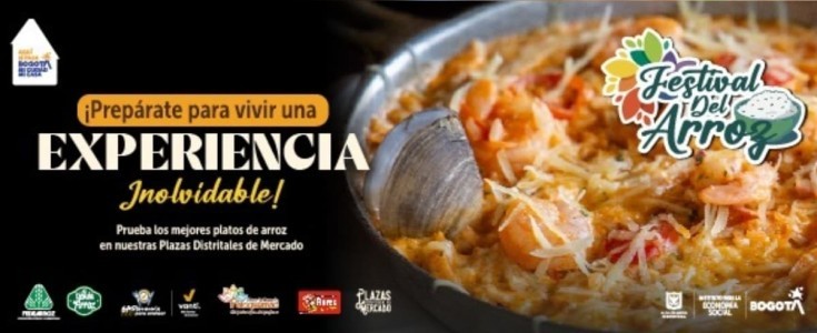 Bogotá lanza el "Festival del Arroz 2026" para resaltar el corazón de las Plazas Distritales de Mercado
