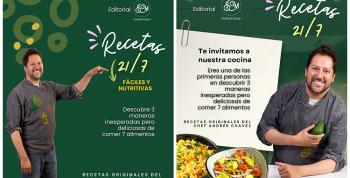 El chef Andrés Chávez revoluciona la cocina del hogar con su método de siete ingredientes