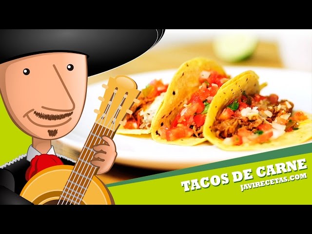 Videoreceta Tacos de Carne